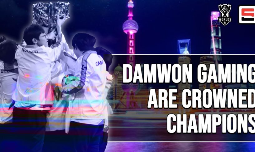 Damwon Gaming WORLD CHAMPIONS after defeating Suning at Worlds 2020 | ESPN Esports