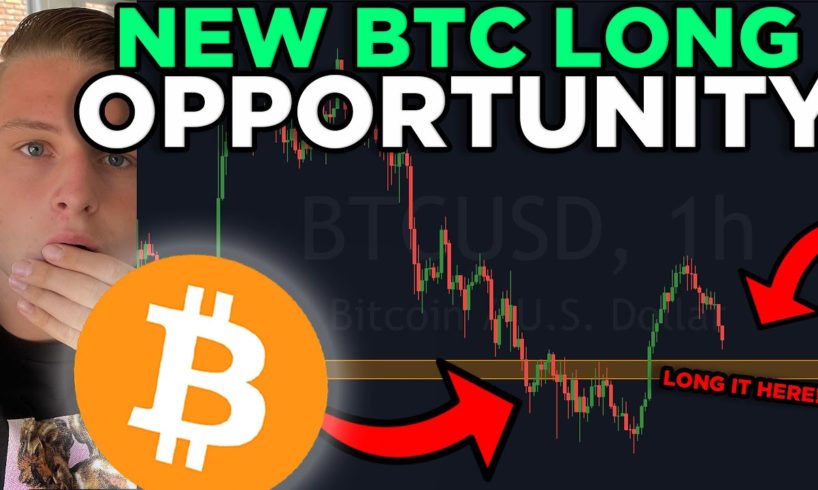 BITCOIN NEW LONG OPPORTUNITY RIGHT NOW!!!!! BITCOIN PRICE ANALYSIS 2021