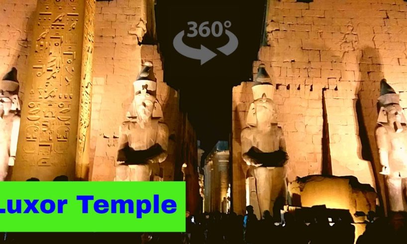 Virtual Reality Tour Luxor Temple, Egypt - 360° 4K VR Experience