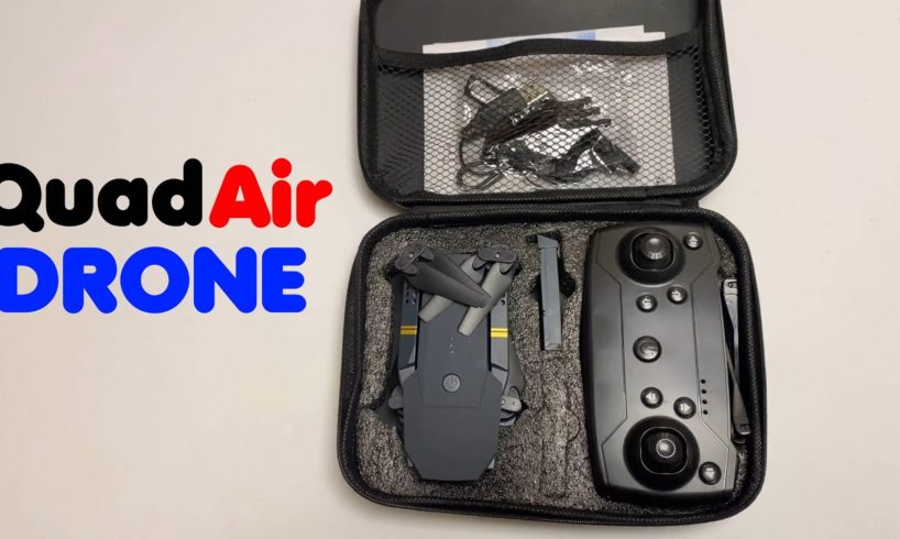 QuadAir Drone Setup Flight and Review