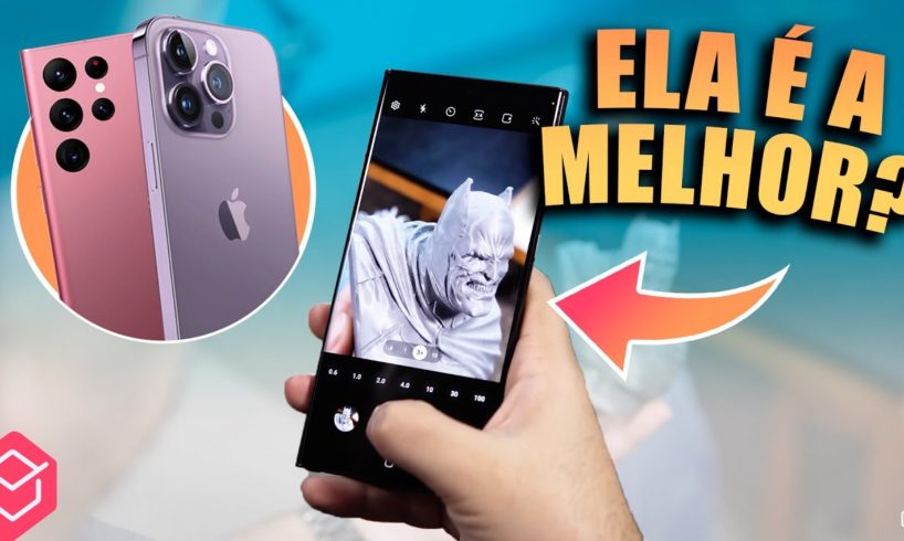 iPhone 14 PRO vs Galaxy S22 ULTRA // qual melhor smartphone de 2022? COMPARATIVO!!