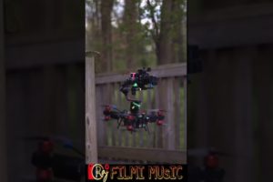 Drone camera making video