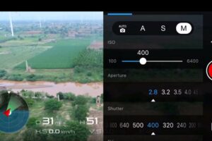 Changing iso in Drone camera - Phantom 4 pro tutorials | Part 3 #vision_i