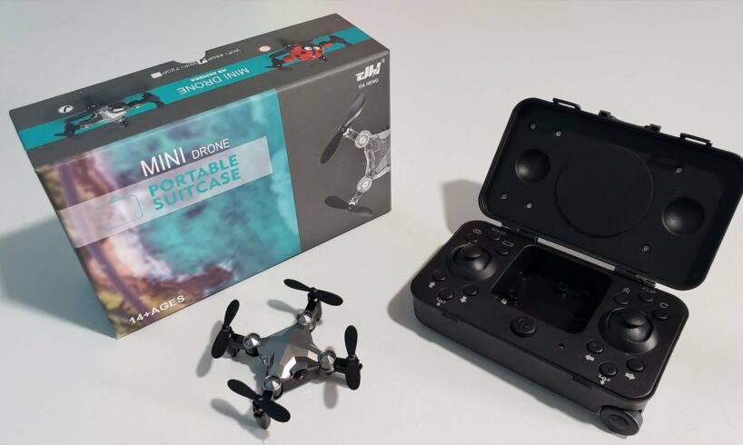 Portable Suitcase Mini Camera Drone Model DH-120, Water Prices