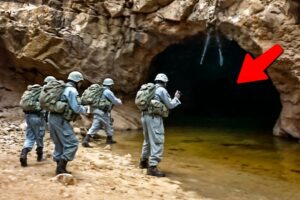 Man's Drone Camera Caught Something Terrifying In The Cave
