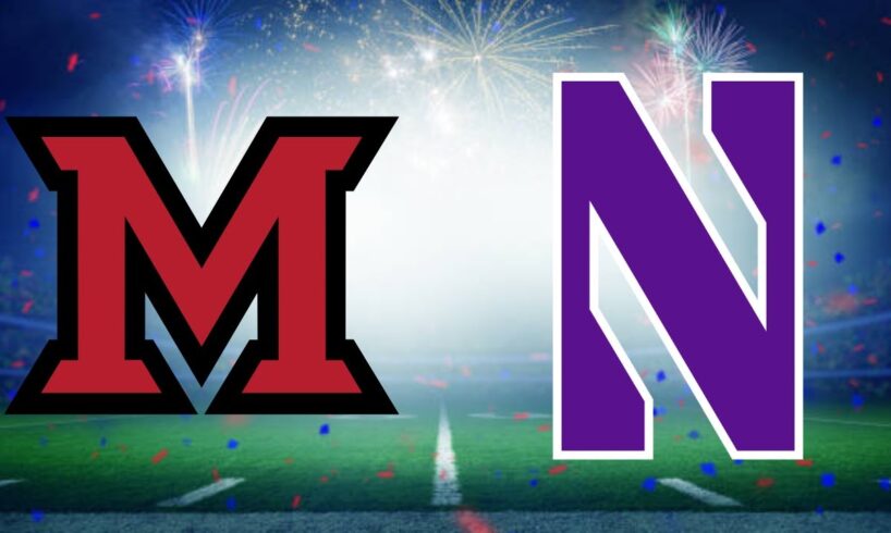 NCAAF Free Pick For August 31st, 2024- Miami Ohio at Northwestern | Earle Sports Bets