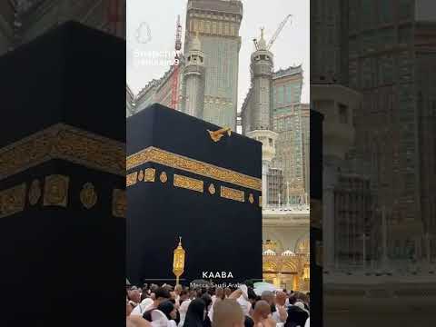 Makkah madina Khana Kaba Sharif status beautiful place drone camera video 14 August 2024