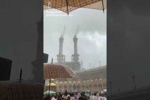 Makkah madina Sharif beautiful place drone camera video view 14 August 2024