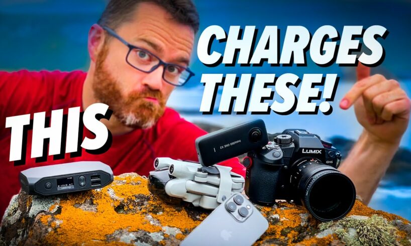 PORTABLE POWER! For My Drones, Cameras & Tech on Wild Camping Trips