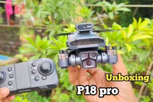 Best Drone With 4K Camera 3k Under P18 Pro Unboxing & Full Review