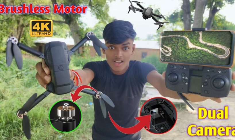 F198 drone review and Unboxing | Best Brushless Motor Drone Camera | Best Drone Under 2000₹ |