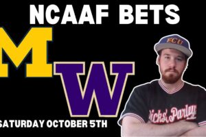 NCAAF Free Pick For October 5th, 2024 - Michigan @ Washington | Earle Sports Bets