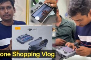 Drone shopping vlog | Drone kaise kharide |  DJI air 3 drone | Drone Camera in india @techhint