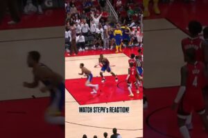 @stephencurry30 gives his best @teamslowmo impression!