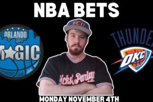 NBA Free Pick For November 4th, 2024- Orlando Magic at Oklahoma City Thunder | Earle Sports Bets