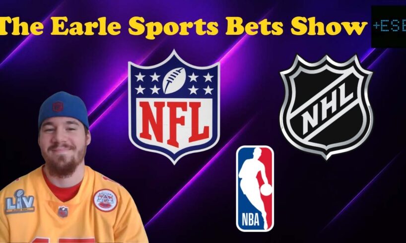 The Earle Sports Bets Show | NFL | NHL | NBA | Free Picks For 11/10/24 | Earle Sports Bets