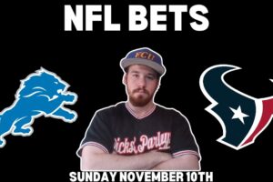 NFL Free Pick For November 10th, 2024 - Detroit Lions at Houston Texans |  Earle Sports Bets