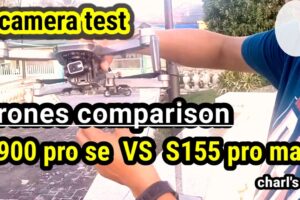 L900 pro se VS s155 pro max drones camera test comparison