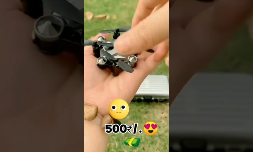 3🧐Spy mini Drone with camera | Live view and HD recording under 500₹ #drone#gadgets#shorts #viral