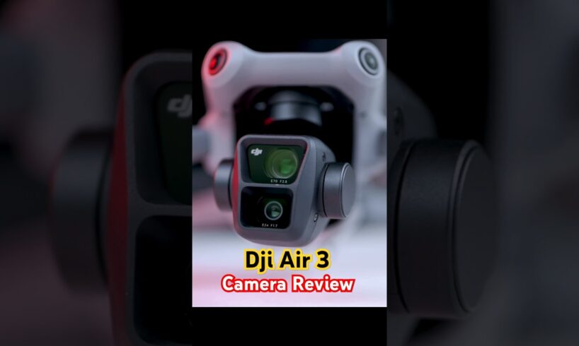 DJI Air3 Drone Camera Test Review Part 5 #shorts #unboxing #technicalneerajetc #tech #dji