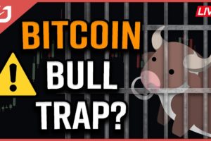 BITCOIN BULL TRAP?! | This Bitcoin Technical Analysis Says We're Headed Lower! Coffee N Crypto LIVE