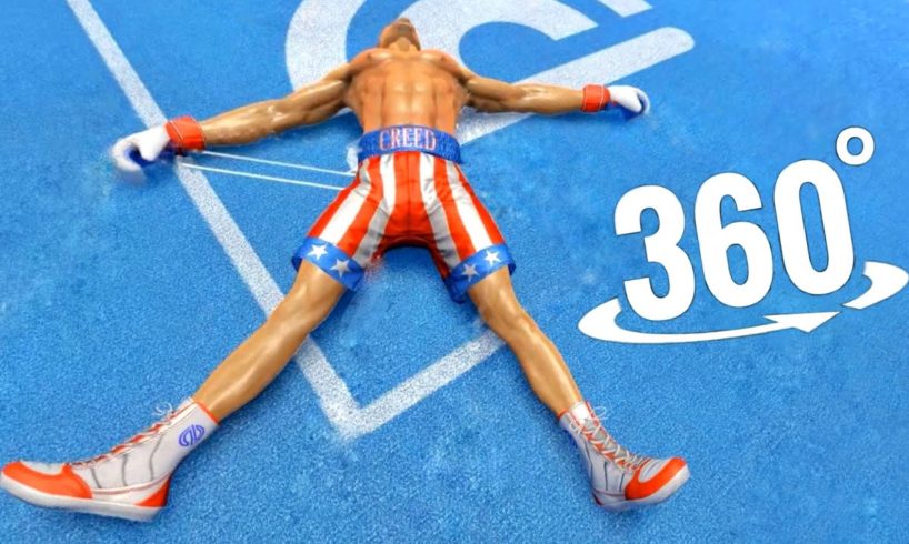 VR 360 Video Boxing Rocky's Creed Rise to Glory 3D Game Oculus Quest 2