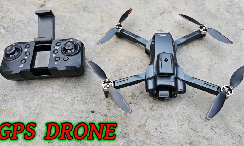 পানির দামে ড্রোন ক্যামেরা 🔥 GPS DRONE CAMERA  UNBOXING Review !! Video & Flying Test || Water Prices