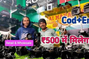 USED DSLR,VIDEO,DRONE CAMERA||CANON,SONY,NIKON,LENSES||DELHI-PANIPAT MARKET 2024|JAI MAHADEV SHOP!