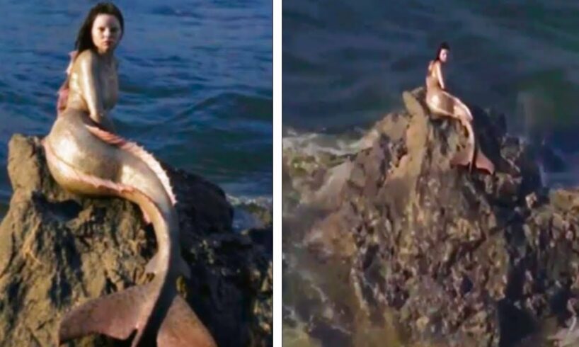 Man's Drone Camera Caught Something Terrifying on the Beach