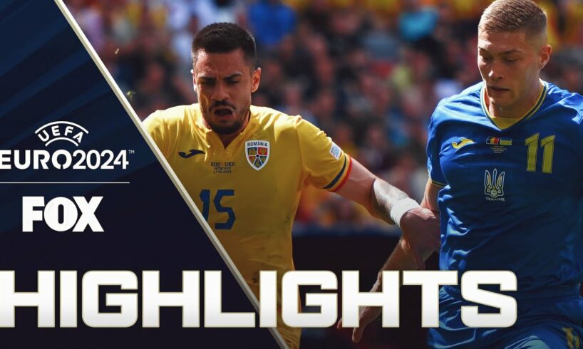 Romania vs. Ukraine Highlights | UEFA Euro 2024