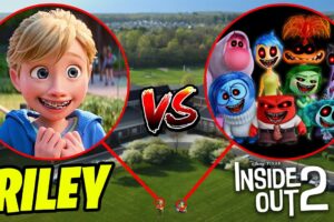 Drone Catches RILEY vs EVIL EMOTIONS FROM INSIDE OUT 2 MOVIE IN REAL LIFE!! (FULL MOVIE)