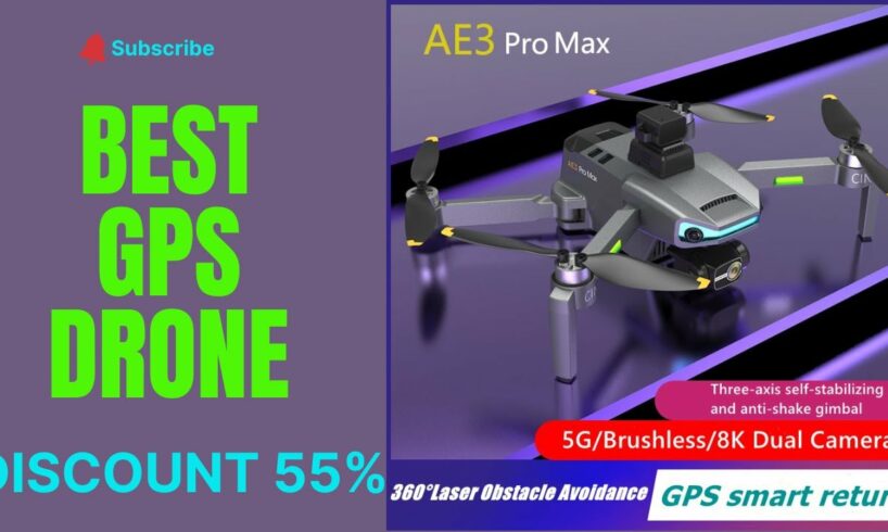 AE3 PRO Max GPS 4K Dual Camera Drone Review