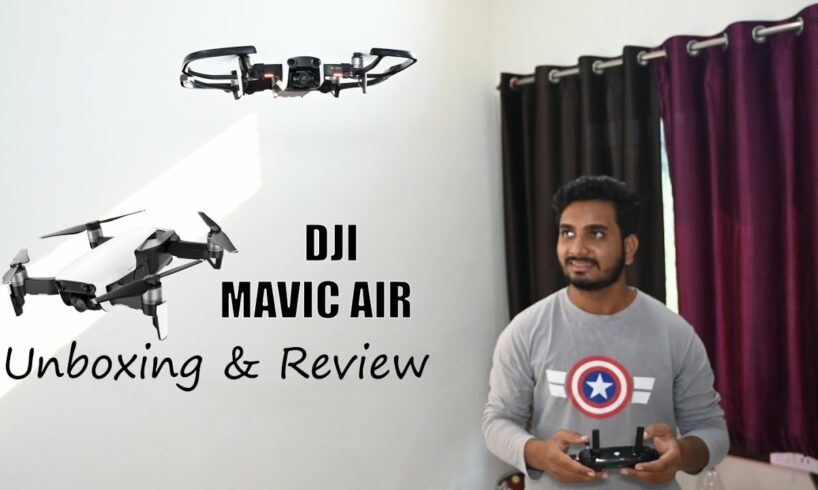 DJI Mavic Air Unboxing & Review || My New Drone Camera 🔥