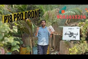 P12 & P18 Pro Dual Camera 4K FULL Tutorial INDOOR | Brushless Drone To Buy Now India | Gps  🔥#drone