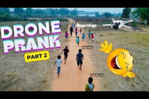 most funny video by drone camera prank | drone  camera prank video | ड्रोन कैमरा फ्रैंक वीडियो