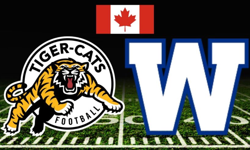 CFL Free Pick For August 23rd 2024- Hamilton Tiger Cats at Winnipeg Blue Bombers | Earle Sports Bets