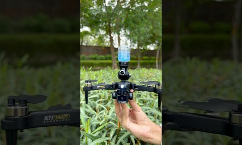 K11 SHOOT NEW DRONE 🔥Brushless Motor  Bass drone with camera