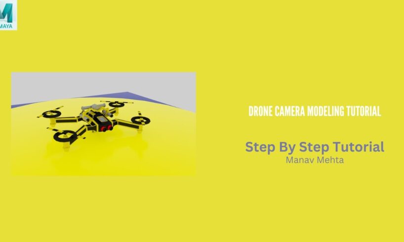 Drone Camera Tutorial | Step by step follow along instruction video 2024 | Lets Animate #153