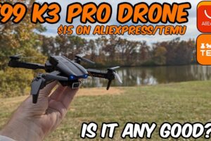 E99 K3 Pro 4k Camera Drone | Is this $15 Drone from Aliexpress/Temu Any Good??