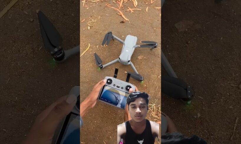 New Fitting Drone Camera 😁 #djiair3 #dji #flysafe #drone #fpv #experiment #shorts#youtubeshorts