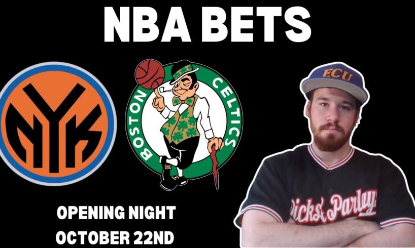 NBA Free Pick For October 22nd  2024 - New York Knicks at Boston Celtics   Earle Sports Bets