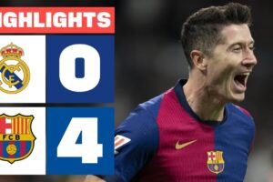 REAL MADRID 0 - 4 FC BARCELONA | RESUMEN LALIGA EA SPORTS