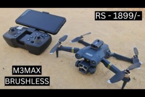 Best Brushless Dual Camera Foldable Drone With Wi-Fi App Control