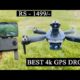 Best GPS Brushless Dual Camera Foldable Drone With Wi-Fi App Control Brushless DRONE CAMERA