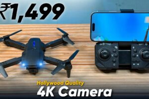 Cheapest Drone with Camera on Amazon India | 4K Camera Under 1500 | Best for Hollywood Shooting