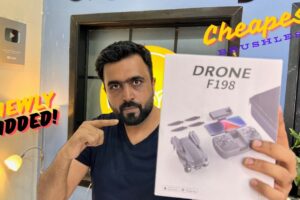 Cheapest brushless Camera Drone Under Rs 3000 | F198 By Daddy Drones