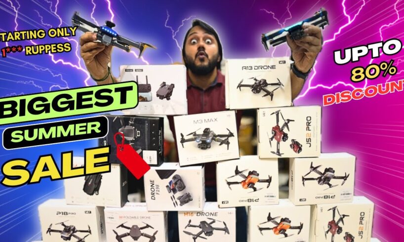 DRONES BIGGEST GODOWN | Biggest SALE ON Dual Camera RC Drones | Best Drones Under 2000, 3000, 4000