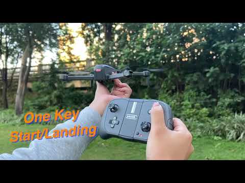 Drone with Camera for Adults Kids, 1080P HD FPV Camera Drones with Carrying Case, Grey