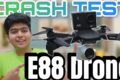 E88 Pro Drone With FPV Dual Camera Testing | Drone Crash Test and Weight Lifting Test