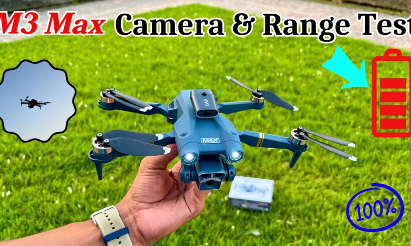 M3 Max Drone Range Test, Camera Test, Battery Backup, How To Buy This Drone Im Explain In This Video